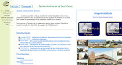 Desktop Screenshot of ch-saintcalais.fr
